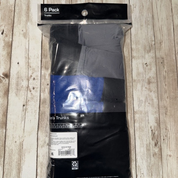 Athletic Works Mens Ultra Lite Mesh Trunks Pack of 6 3.5" Inseam 3XL 48-50 - Picture 3 of 4
